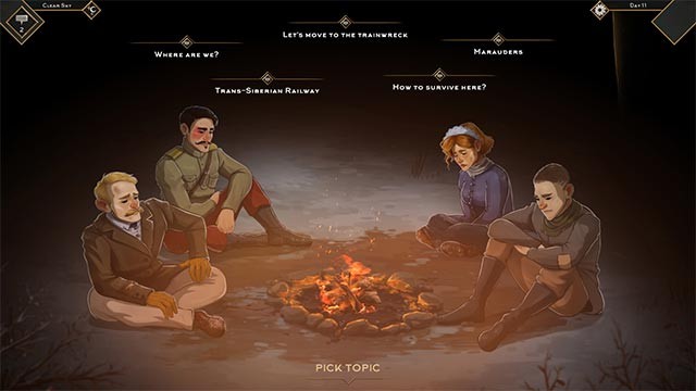 Mỗi nhân vật trong Help Will Come Tomorrow có tính cách, quan điểm sống riêng