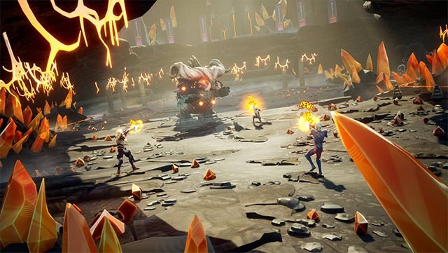 Heptic Arena là game bắn súng sinh tồn được lồng ghép vào game show thực tế