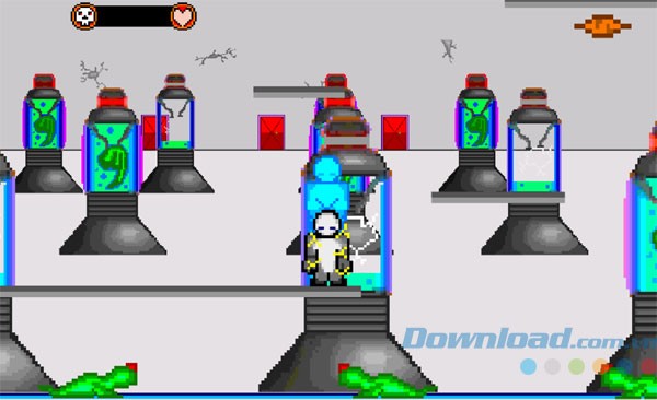 Bối cảnh phòng thí nghiệm bí ẩn