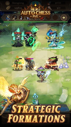 Thành lập đội chiến đấu chiến lược của bạn trong game Hero Auto Chess PVE