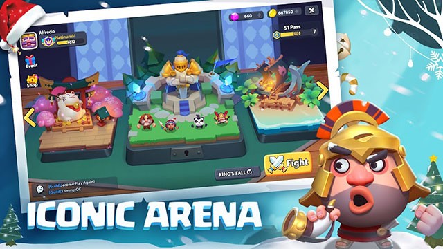 Chiến đấu trong các đấu trường biểu tượng