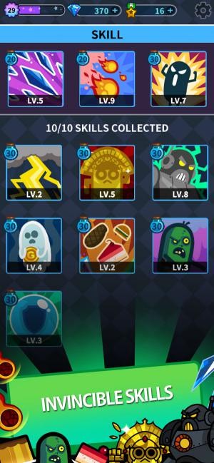 Nhiều kỹ năng độc đáo