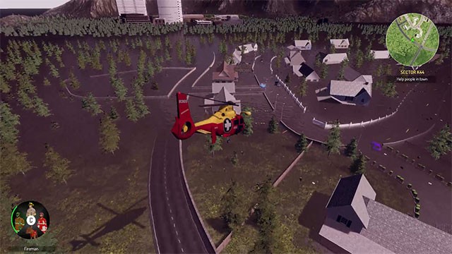 Giải cứu những người dân sống trong vùng lũ lụt