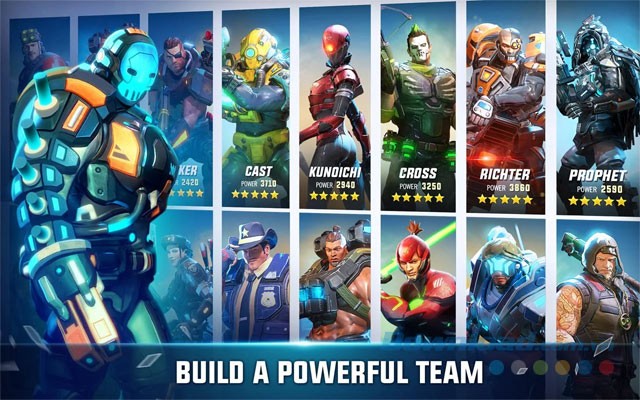 Hệ thống anh hùng đa dạng