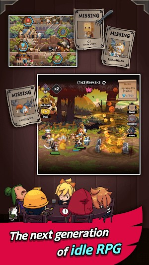 Game idle RPG thế hệ mới