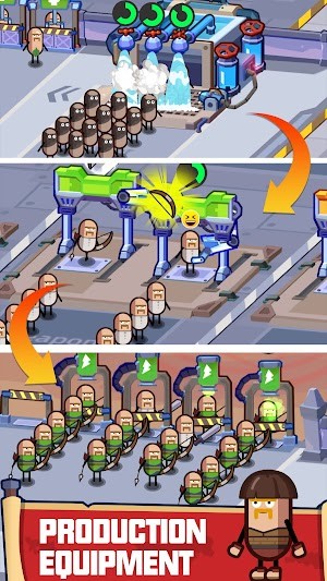 Sản xuất trang thiết bị và lắp ráp cho anh hùng