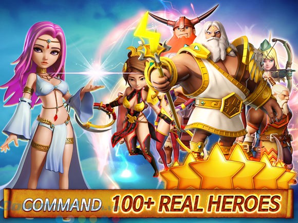 Các anh hùng trong Hero Sky: Epic Guild Wars