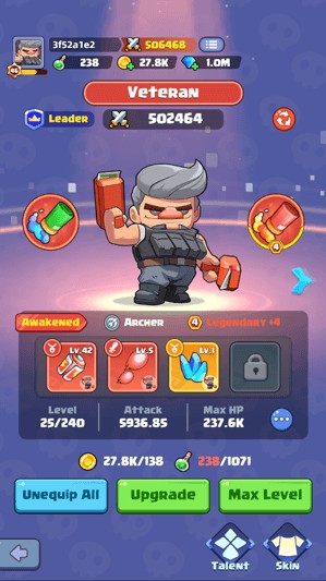 Nhiều nhân vật anh hùng khác nhau