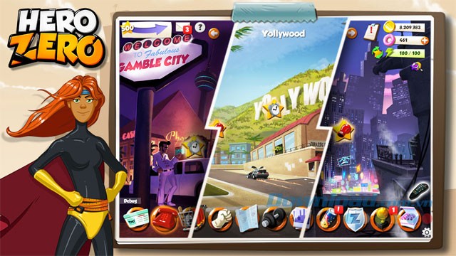 Bối cảnh chiến đấu độc đáo