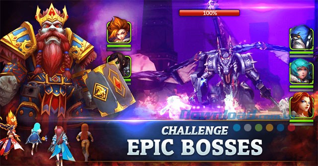 Thử sức trong các trận đánh trùm đầy thách thức