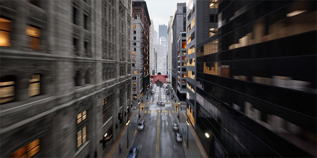 Cùng siêu nhân bay lượn khắp thành phố và bảo vệ người dân ở đó