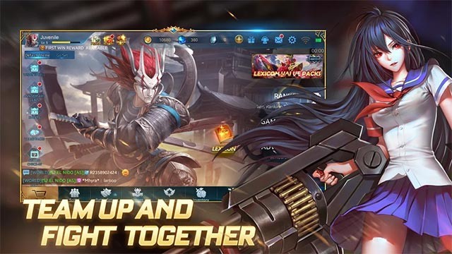 Heroes Evolved mới nhất bổ sung anh hùng, skin, cân bằng sức mạnh hero và nhiều hơn thế