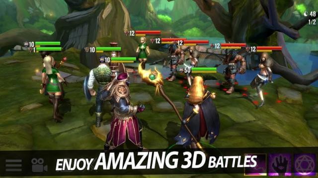 Heroes Forge: Battlegrounds cho bạn thưởng thức các trận chiến 3D hoành tráng