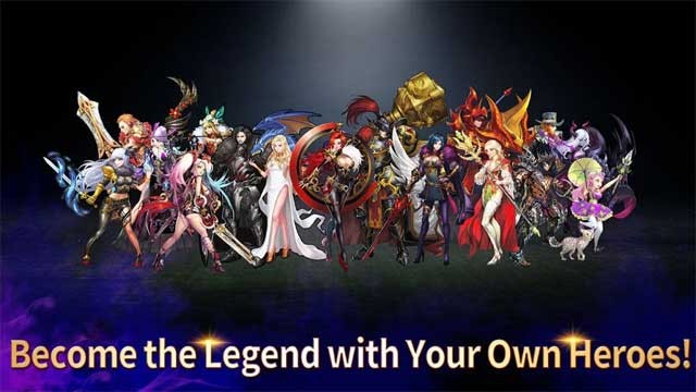 Hãy trở thành huyền thoại cùng với những người anh hùng của bạn