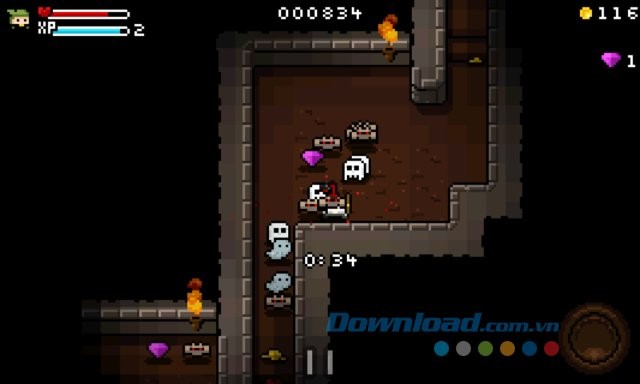 Chiến đấu với lũ ma quỷ dày đặc xuất hiện từ mọi phía