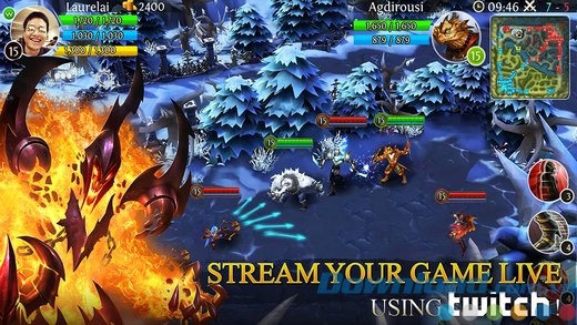 Stream màn hình chơi game với Twitch
