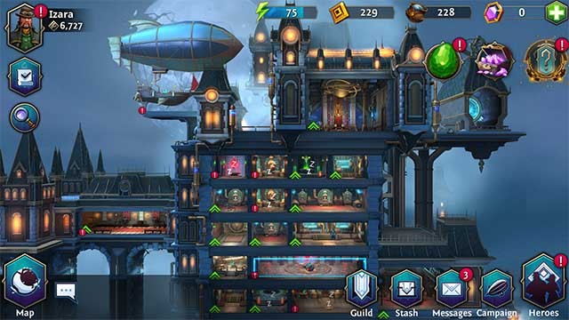 Nâng cấp hệ thống phòng thủ của dinh thự để xua đuổi quân xâm lược