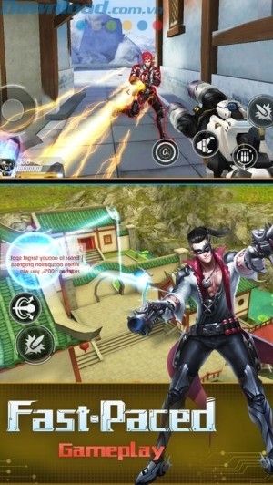 Gameplay hành động nhanh