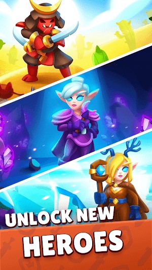 Mở khóa các anh hùng mới