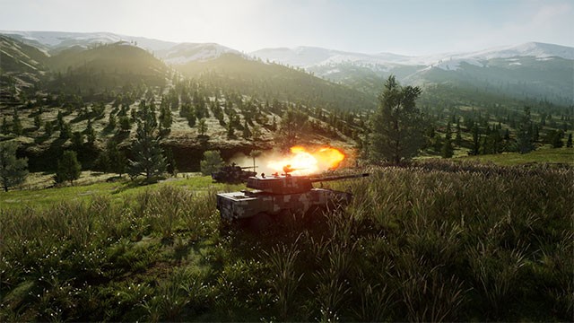 Heroic Armored Company game sở hữu đồ họa chân thực và sống động