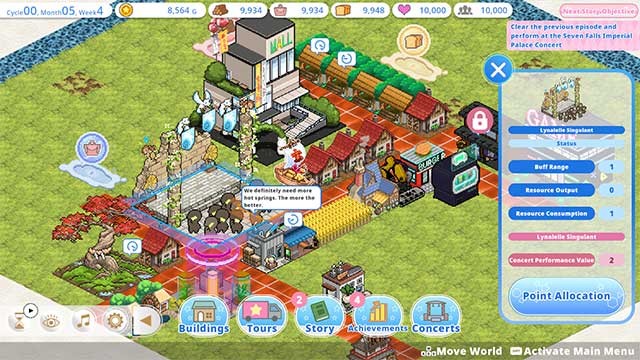 Heroic Songs: The Remix là game xây dựng thành phố kết hợp mô phỏng idol