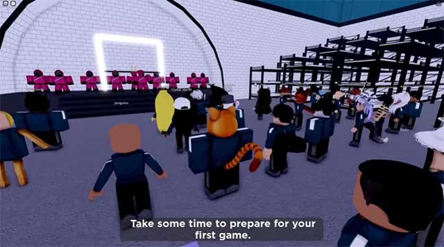 Đợi trong sảnh đợi cùng với những người khác cho đến khi trò chơi được tiến hành