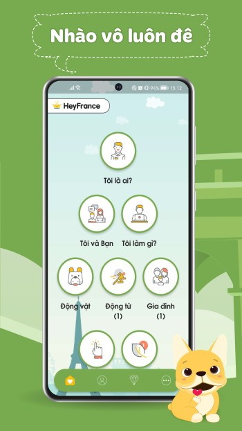 HeyFrance cho iOS
