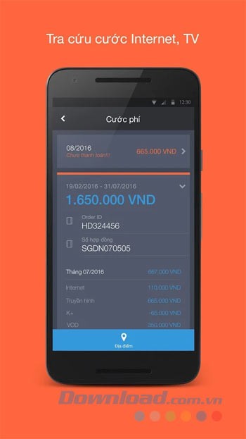 Tra cước Internet