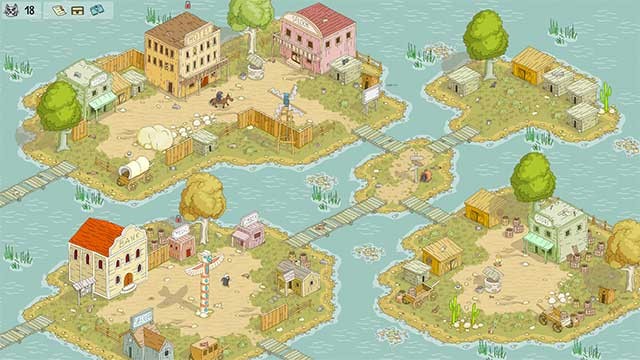 Thử thách tài quan sát của bạn trong 15 màn chơi đầy thách thức của Hidden Cat Outlaws