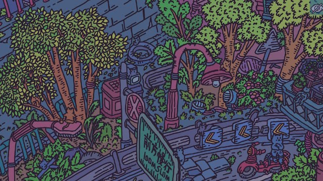 Khám phá khung cảnh đường phố được vẽ tay công phu