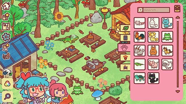 Game Hidden in my Paradise sở hữu đồ họa hoạt hình xinh xỉu