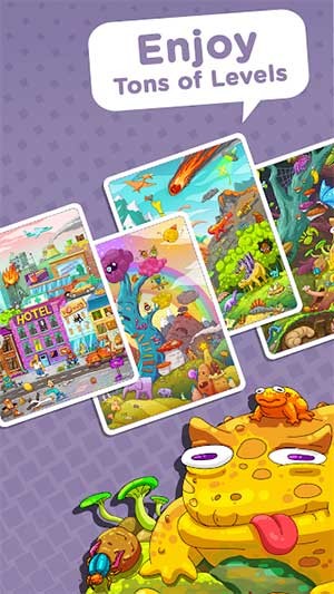 Vô số level sáng tạo