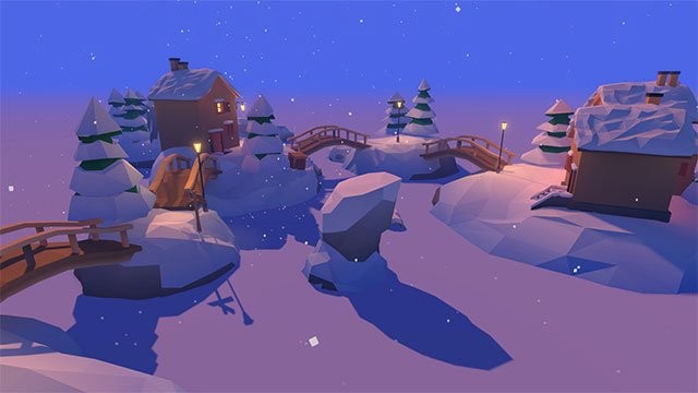 Đắm chìm trong mùa đông lạnh giá