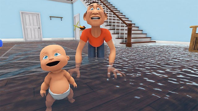 Chạy trốn khỏi sự truy tìm của người khổng lồ mặc áo cam