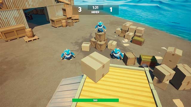 Khi một Prop bị phát hiện, người đó sẽ tham gia vào đội Hunter