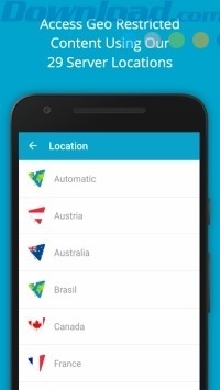 29 máy chủ được đặt khắp nơi trên thế giới