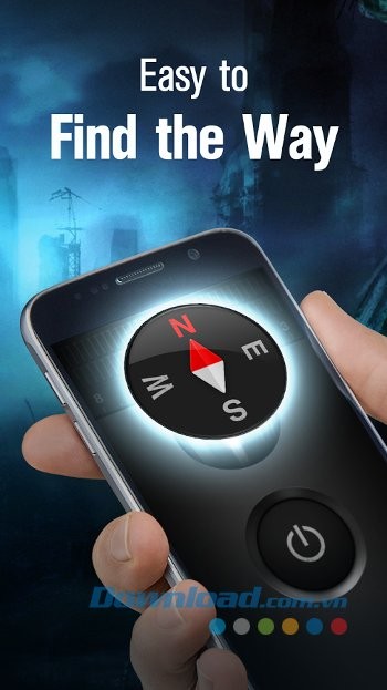 La bàn trong High-Powered Flashlight