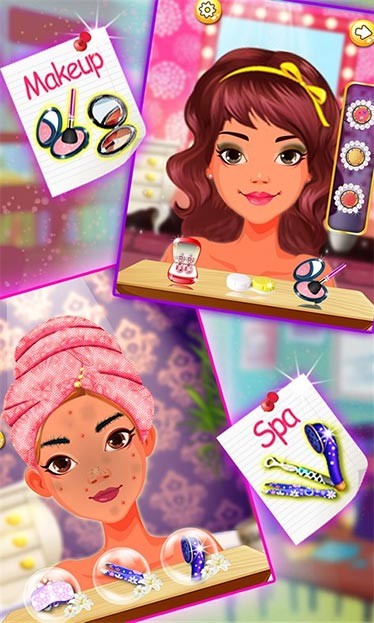 Đưa Emily đến spa để chăm sóc da và makeup thật xinh