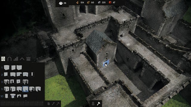 Highland Keep là game chiến thuật sinh bối cảnh Scotland thời Trung cổ