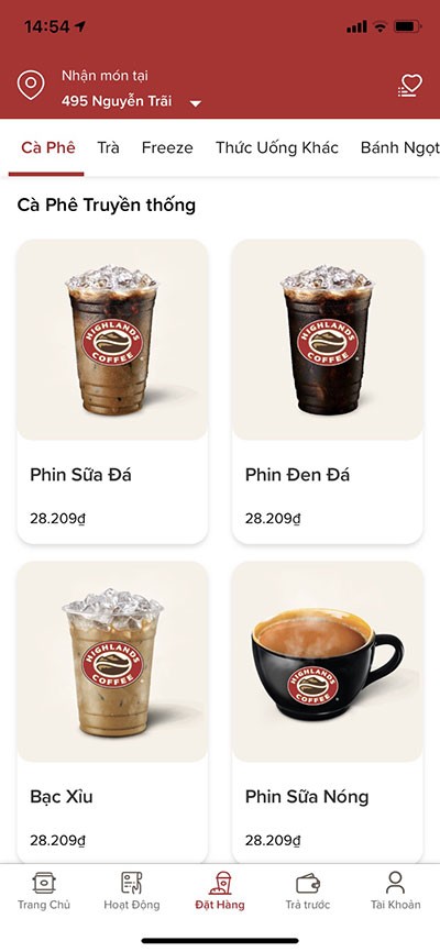 Download Highlands Coffee