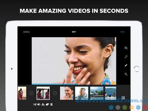 Phần mềm làm phim ấn tượng