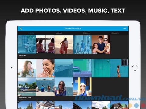 Biên tập video đa dạng
