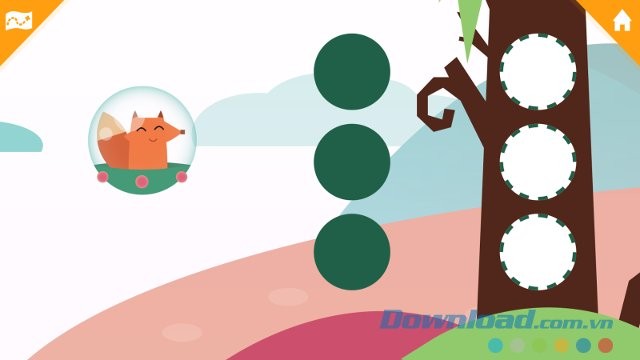 Tham gia trò chơi cùng chú cáo thân thiện