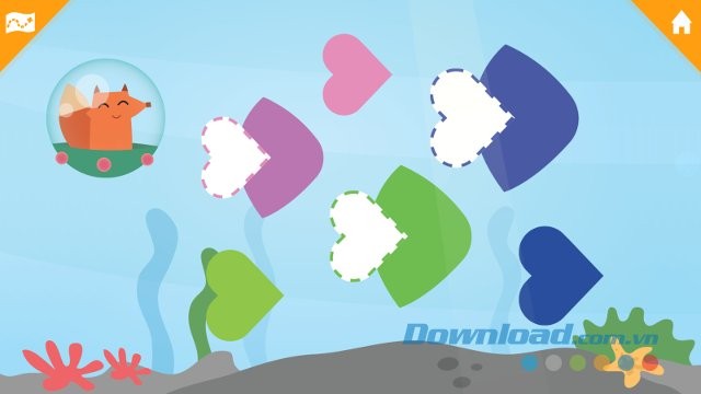 Nhận biết nhiều màu sắc khác nhau