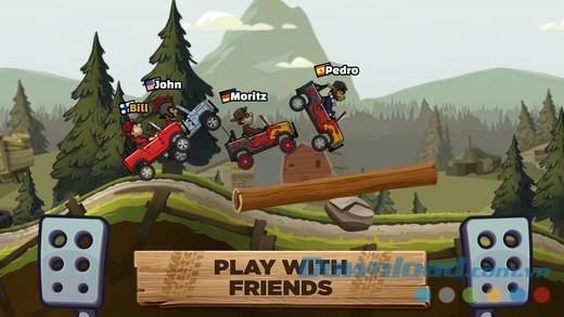 Game đua xe địa hình Hill Climb Racing 2 cho iOS miễn phí tải về trên App Store
