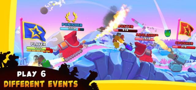 Chơi ở 6 sự kiện bắn tăng khác nhau