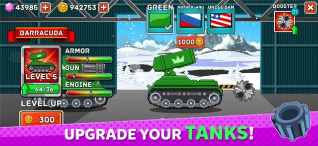 Nâng cấp xe tăng của bạn