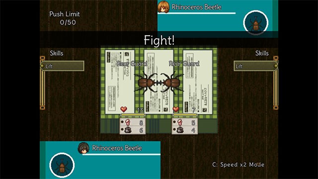 Bắt côn trùng, huấn luyện đội quân và chiến đấu trong mini-game vui của Himegashima Island