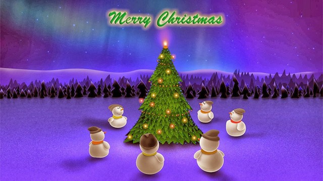 Hình nền cây thông Noel