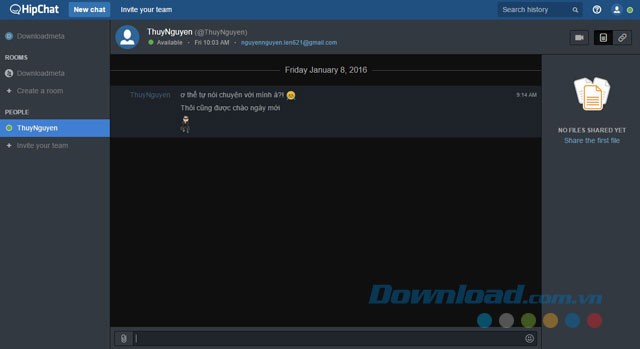 Sử dụng theme tối cho ứng dụng